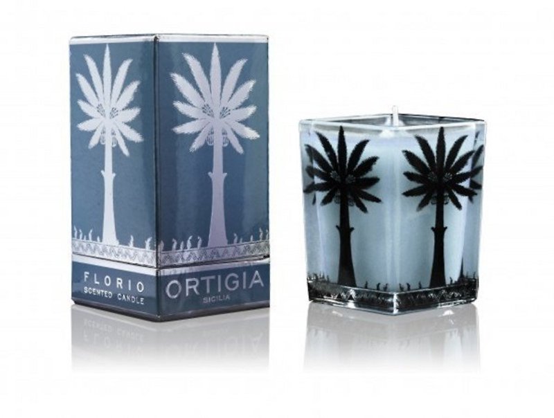 O媞gia Ortigia - Florio - Early Spring Floral Fragrance Candle 160g (Soft Floral) - Candles & Candle Holders - Glass 