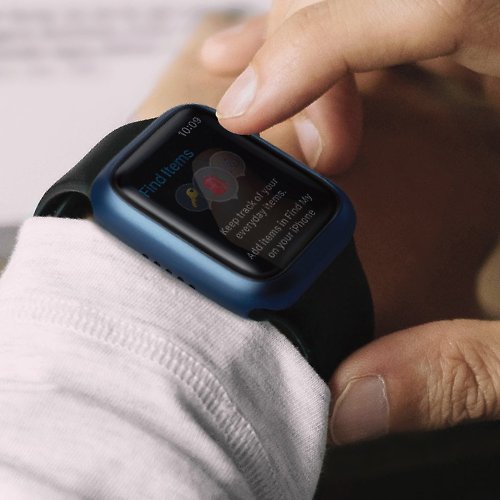 UNIQ Apple Watch 41/45mm Legion 曲面鋼化玻璃錶殼(4色)