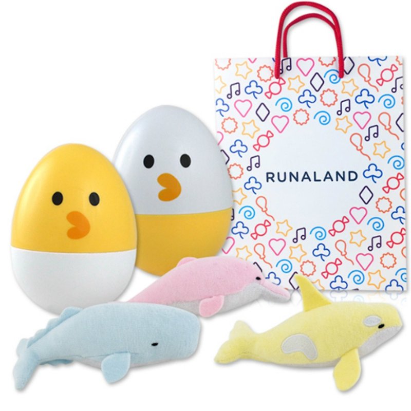 [Full Moon Gift Recommendation] Happy Bath Toy Set Children’s Day Gift Full Moon Gift - Kids' Toys - Other Materials White