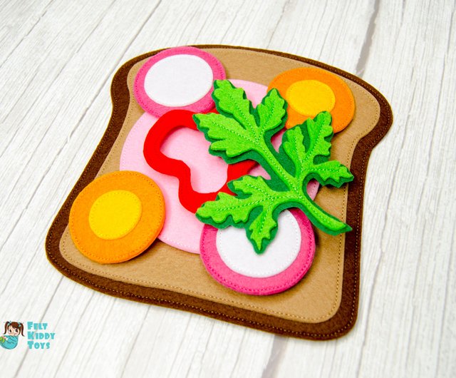 50個セット　フェルトサンドイッチキーホルダー 50個セット フェルトサンドイッチキーホルダー