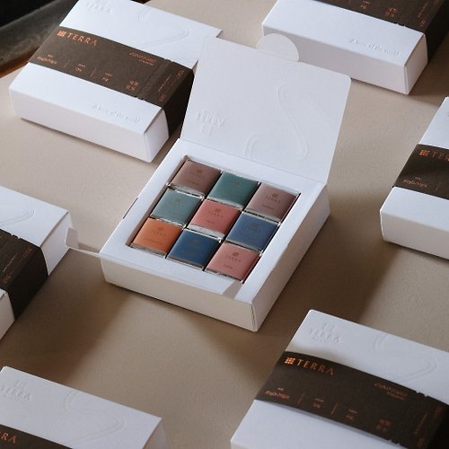 TERRA 土然巧克力專門店 Choco Flight 環遊世界單品巧克力禮盒-附提袋