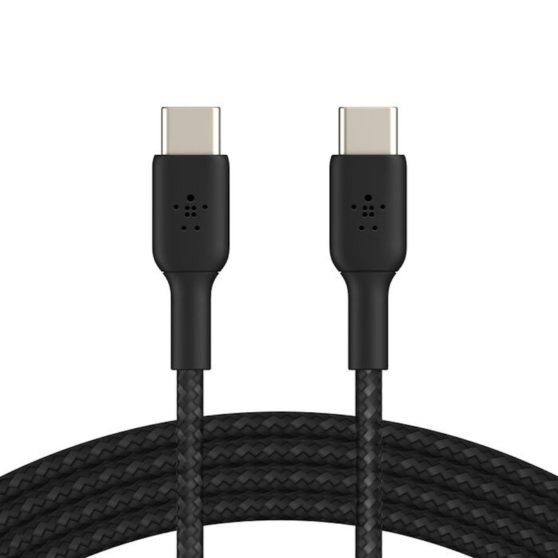 BoostCharge USB-C to USB-C braided charging cable 1 meter - Chargers & Cables - Other Materials 