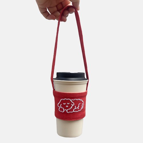CAFE AND HOF embroidery drink bag | Mori