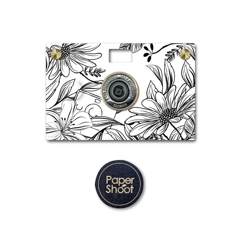 【公式・期間限定】ペーパーシュート夏休みセット 塗り絵ケース PaperShoot 18MP トイカメラ - カメラ・チェキ - 紙 