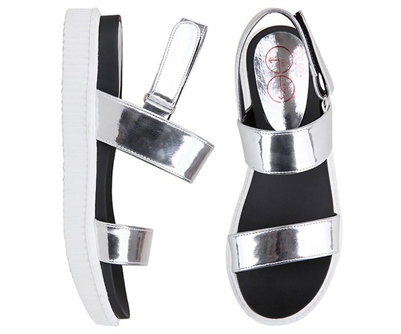 SPUR MINIMAL SPORTISM SANDALS FS9137 SILVER (CANNOT BE EXCHANGED) - Sandals - Other Materials Silver