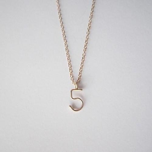tato-jewelry ナンバー(数字)ネックレス