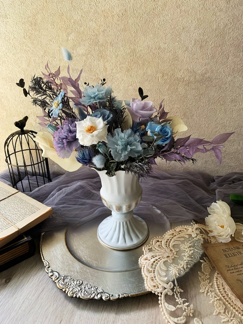 *Slow sight*Eternal life table flower fragrance table flower congratulatory flower ceremony entering the house flower ceremony welcome flower ceremony - Plants - Plants & Flowers Purple