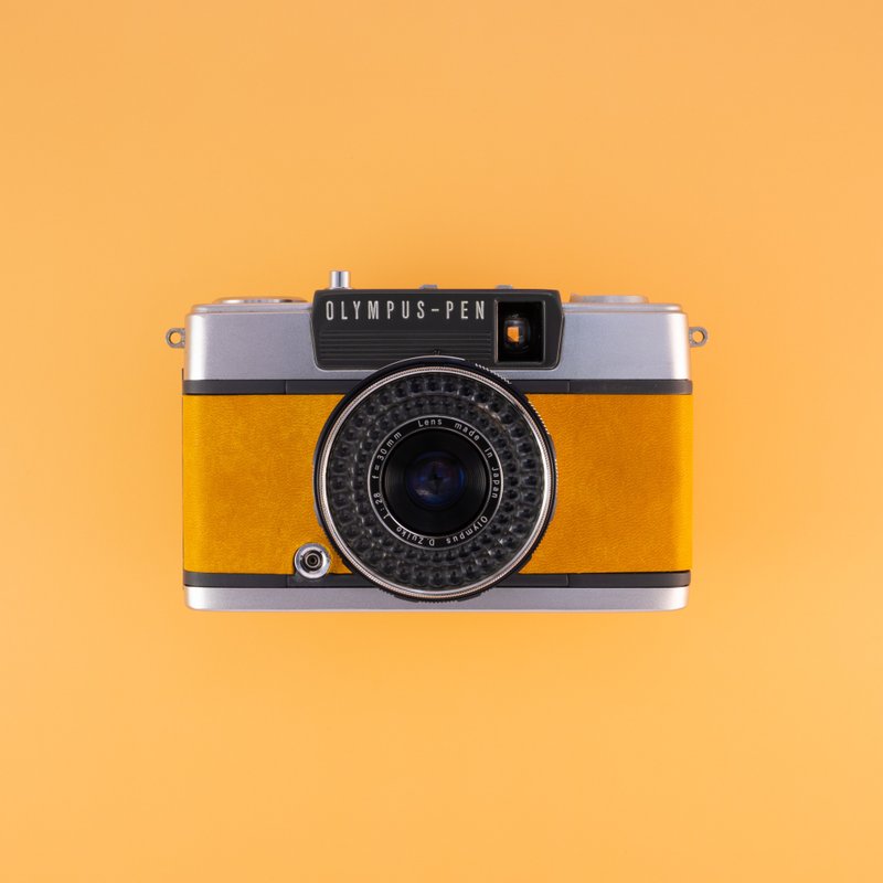 OLYMPUS PEN EES-2 Lemon Tea レモンティー - 相機/拍立得/底片相機 - 其他金屬 橘色