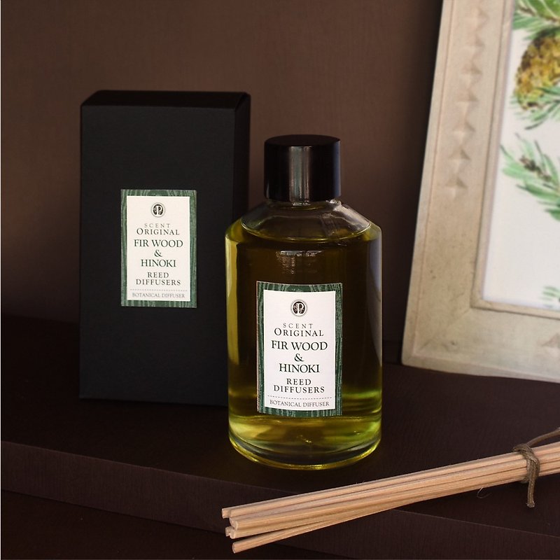 Woody fragrance │ Step Lvshanling home essential oil spreading bamboo │60ml│140ml│240ml - Fragrances - Plants & Flowers Green