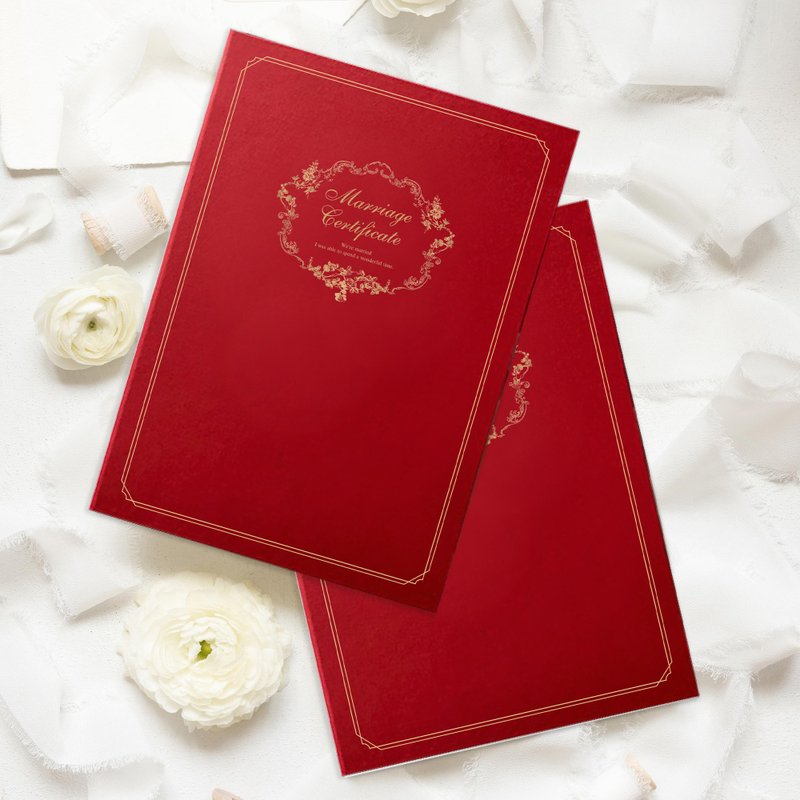 結婚書約夾 / 另售 結婚書約(3種款式) - 結婚書約 - 紙 