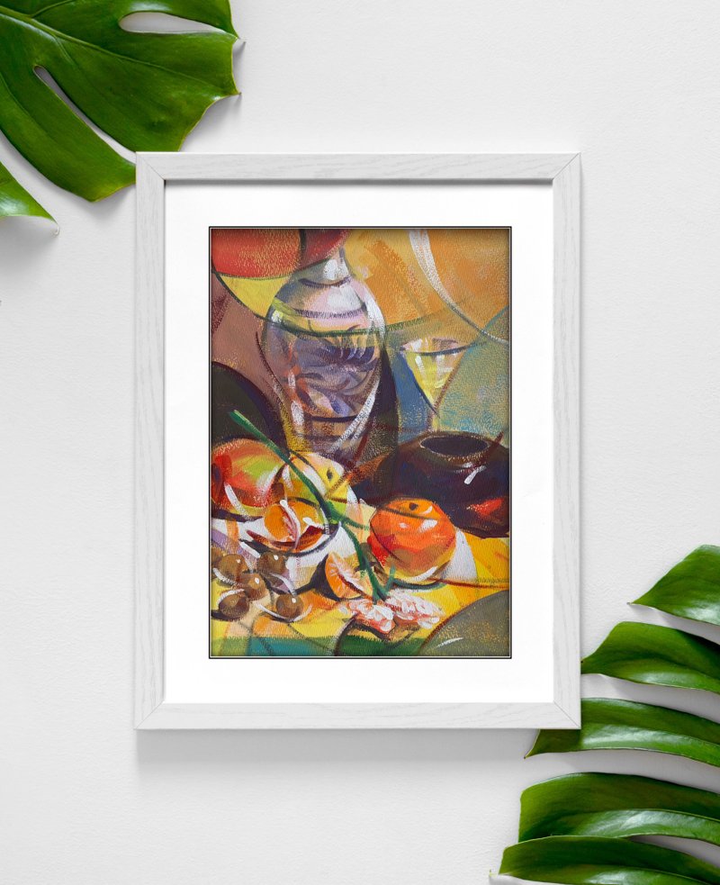 【水彩】吉利圓滿 - 海報/掛畫/掛布 - 紙 