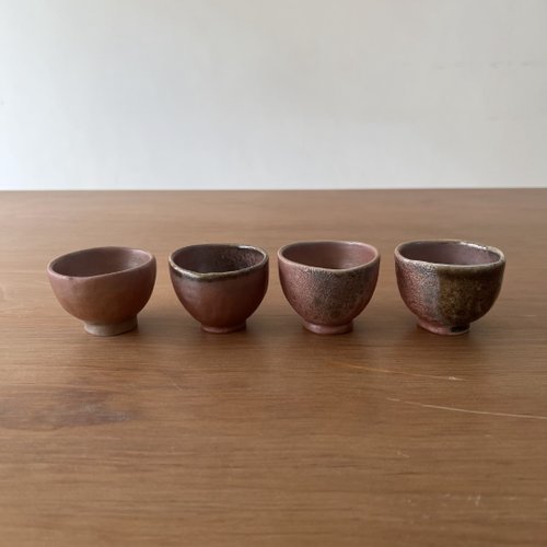 一間兩手 柴燒陶手作 手捏小圓杯