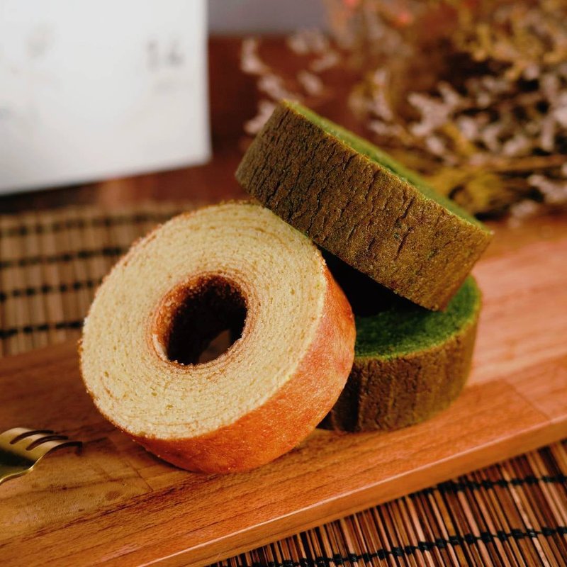 【塔吉特】小年輪蛋糕禮盒(原味/抹茶/巧克力) 60g*5入 - 蛋糕/甜點 - 其他材質 多色