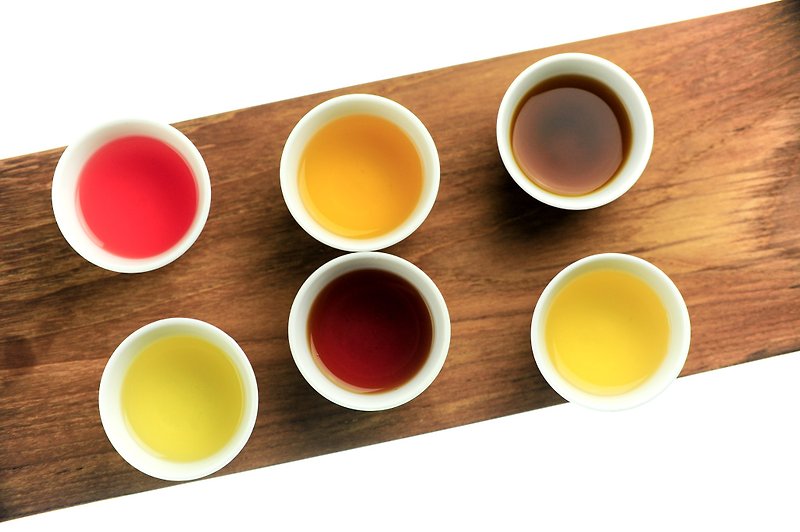【綜合複方茶 茶茶在一起】12入複方茶原葉立體茶包 - 茶葉/漢方茶/水果茶 - 防水材質 黑色