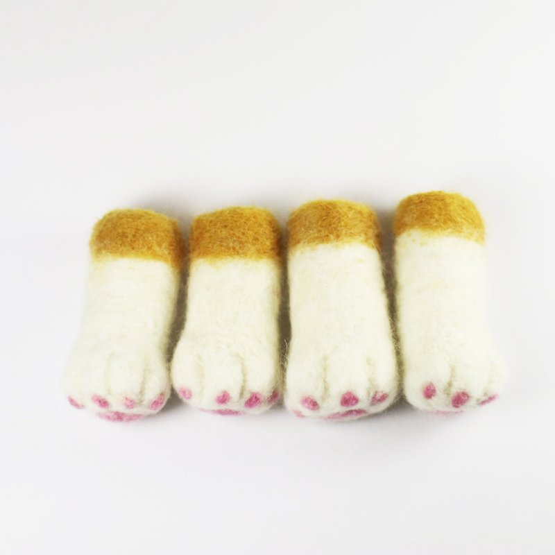 Pen loops by short leg of corgi dog ( 4 Legs discount page ) - Pen & Pencil Holders - Wool 