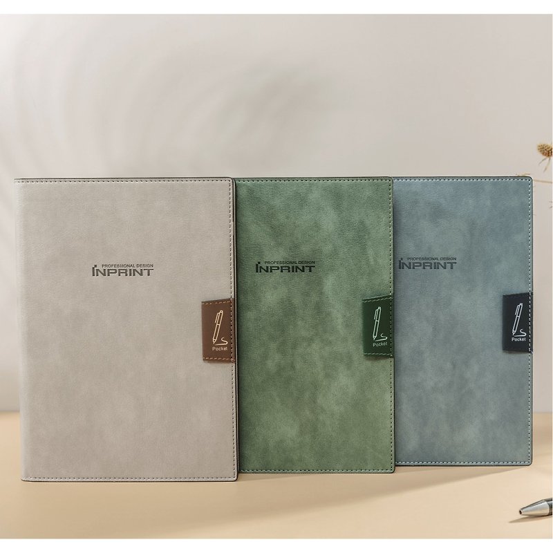 iNPRINT. 25K hardcover journal IP-2163-25. 3 colors - Notebooks & Journals - Faux Leather Multicolor