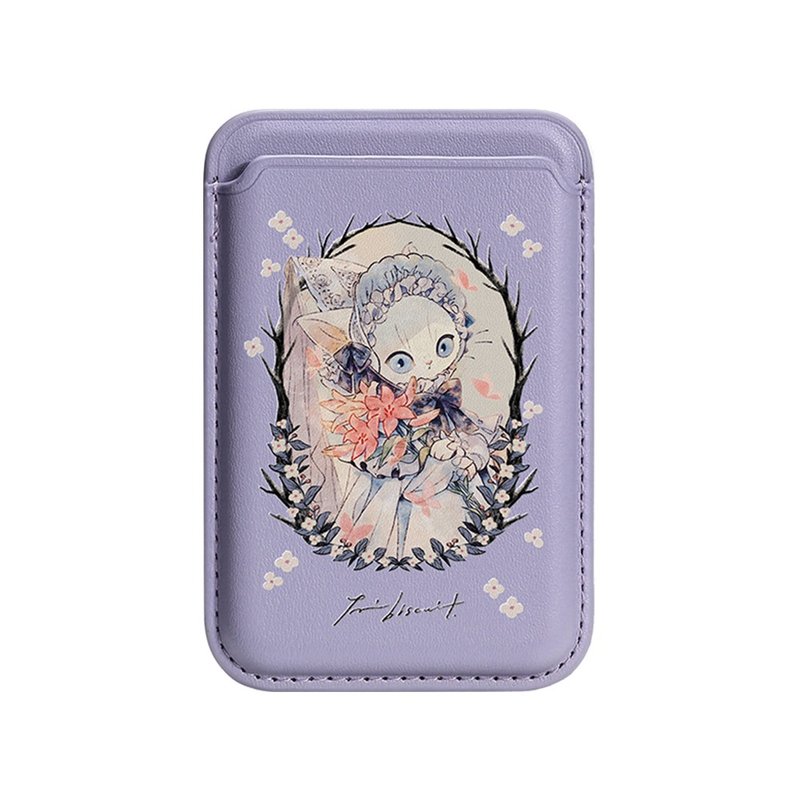 聯名 panibiscuit 女巫 磁吸皮革卡套 PBAA06 - 手機配件 - 人造皮革 多色