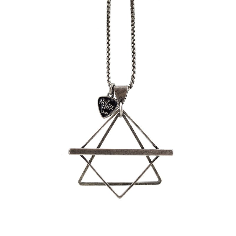Switch necklace - Necklaces - Other Metals Gray