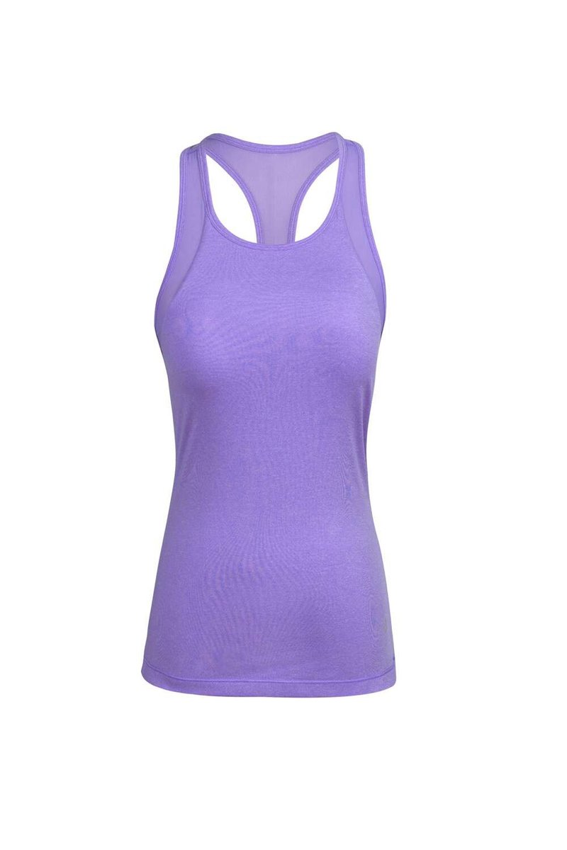 Chase Performance Tank - 瑜珈服/瑜珈褲 - 尼龍 紫色