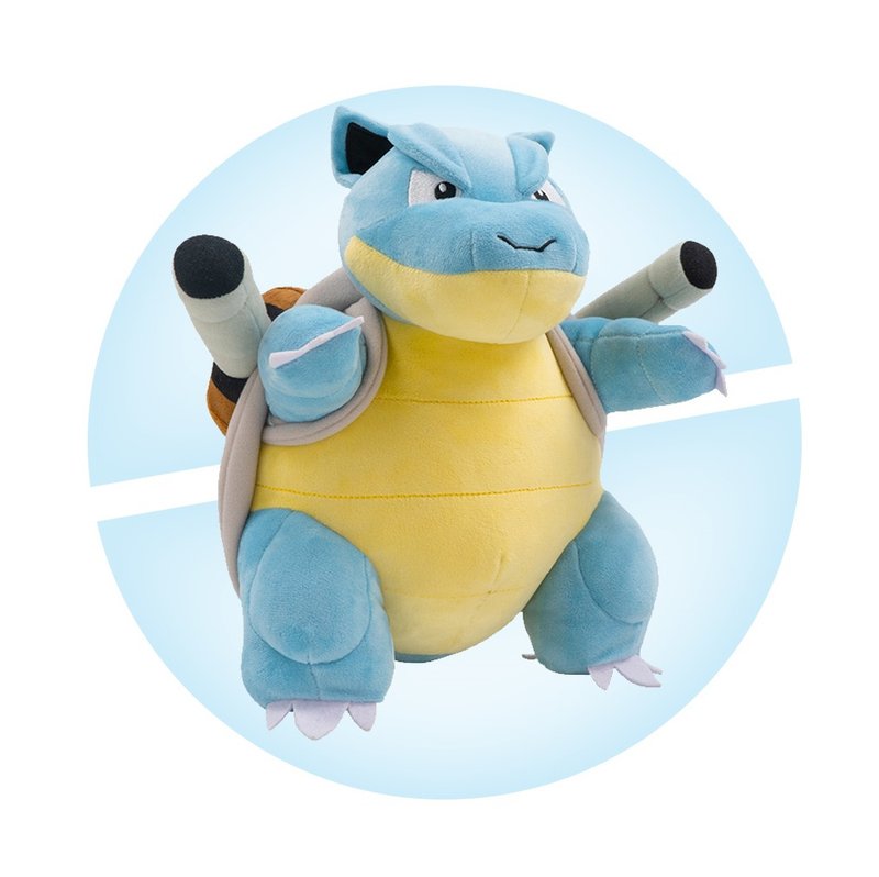 Pokémon Water Arrow Turtle 30CM - ตุ๊กตา - เส้นใยสังเคราะห์ หลากหลายสี