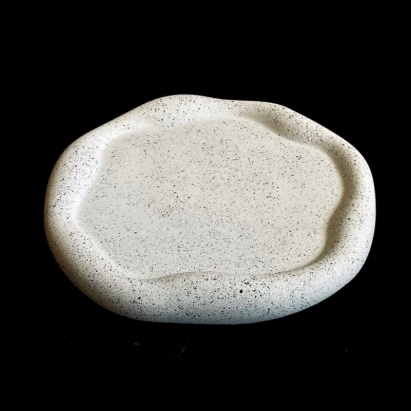 Cloud jewellery candle tray | Stone Homeware - Items for Display - Stone Silver