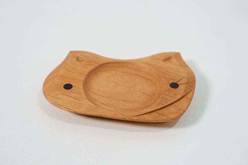 Bear flower coaster - Coasters - Wood 