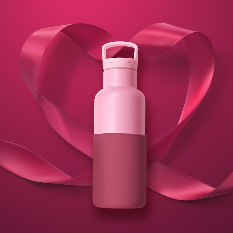 [Mother's Day Asian Limited Edition] Wine Red - Rose Powder | CinCin Déco Series 480ml - กระติกน้ำ - โลหะ สึชมพู