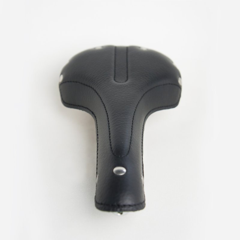 EXTRA Italian + full leather bicycle seat - Bikes & Accessories - Genuine Leather Black