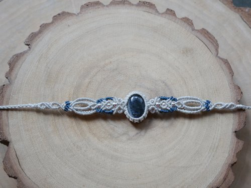 織軒 Xuan Macrame NB55/SS25~ 彼得石 l 蠟線 l 手工編織 l 手環