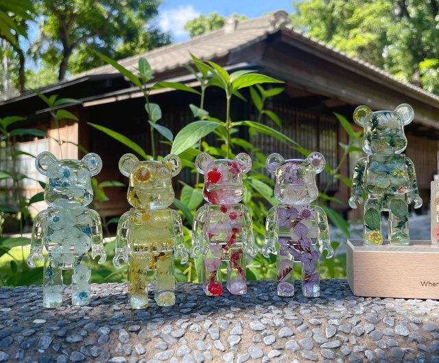 永遠の花の幾何学的なクマの形 LED ナイトライトカスタマイズされた