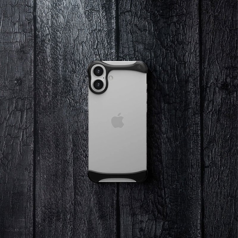 ARC | Arc Pulse iPhone 16 手機殼 消光黑 - 手機殼/手機套 - 鋁合金 黑色