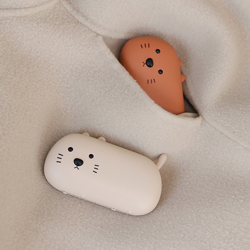 小貓暖手寶 (行動電源) 暖手充電二合一 三秒快速升溫 - 其他 - 塑膠 多色