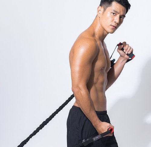 健身英雄FitnessHero 健身英雄FitnessHero-高彈力肌力訓練55磅天然乳膠拉力繩