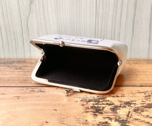 受注製作】靴下黒猫 小銭入れ コンパクトなカードサイズ