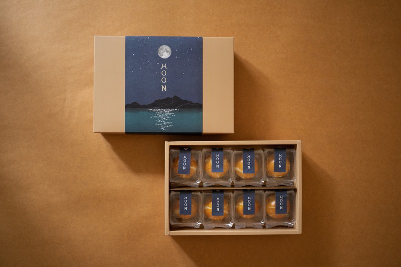 【2022 獨家禮盒】中秋節 The Way Home - 蛋黃酥8入與綜合月餅 - 手工餅乾 - 新鮮食材 