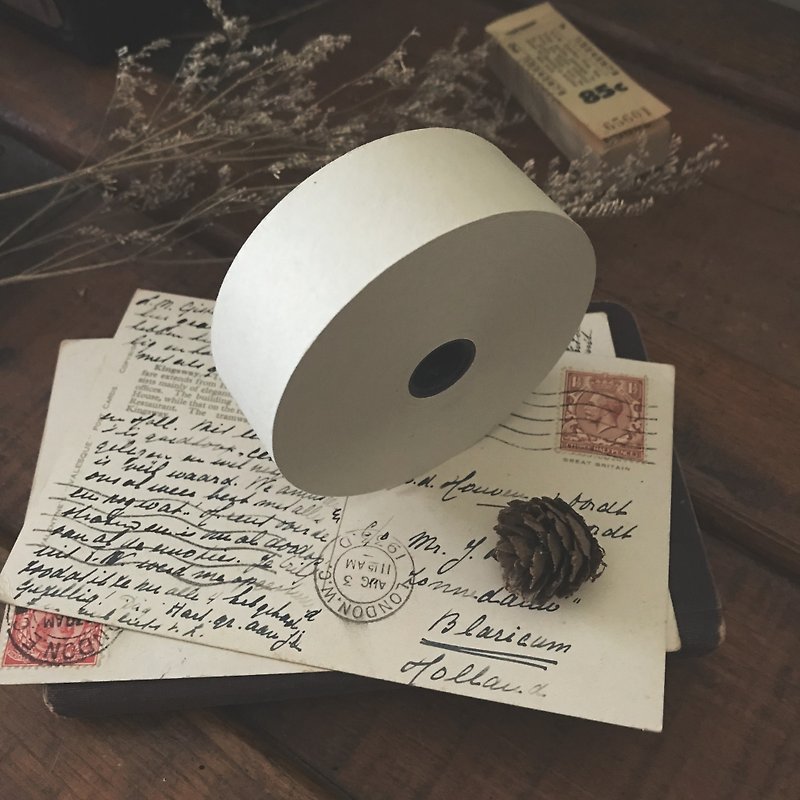 British antique blank ticket roll - Other - Paper 