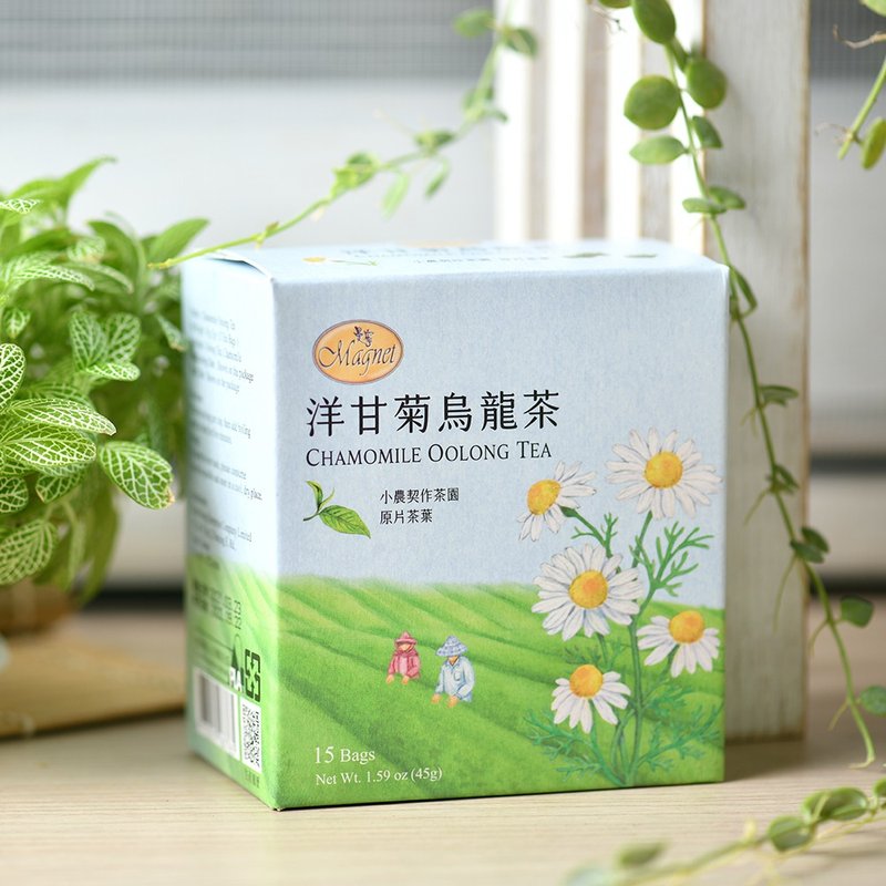 曼寧 洋甘菊烏龍茶 3gx15茶包 - 茶葉/茶包/水果茶 - 環保材質 