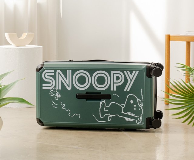 ピーナッツ スヌーピー スーツケース グリーン 37L PEANUTS スーツケース 「ピーナッツ/PEANUTS」スヌーピースーツ