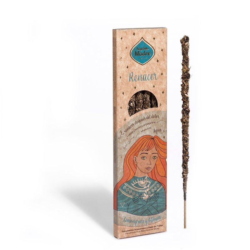 【Sagrada Madre】氛母_水-重生-五元素香薰棒 - 香氛/精油/擴香 - 植物．花 卡其色