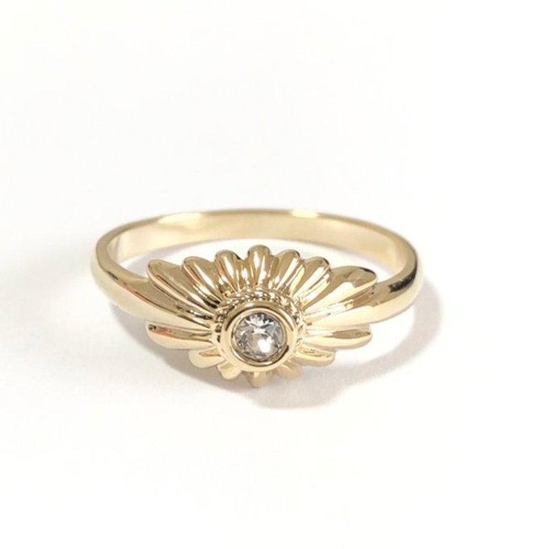 Sunrise Ring(ピンキーリング可能) - 戒指 - 其他金屬 金色