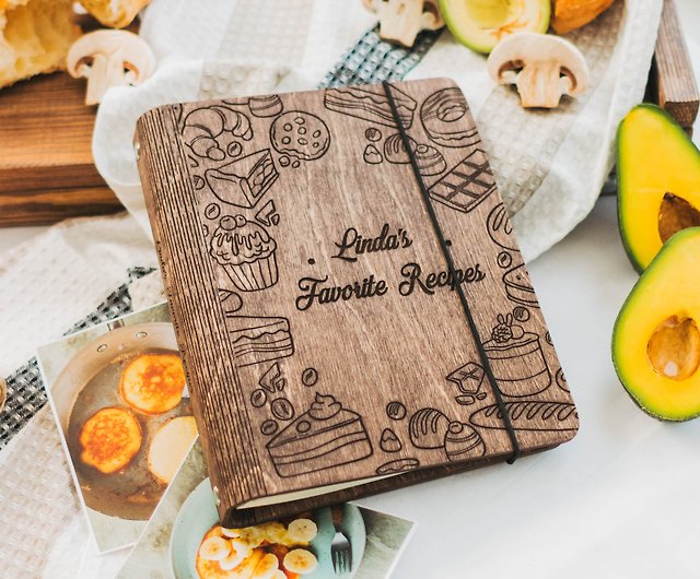 Personalize Recipe Book, Cook Book, Family Custom Cookbook, Custom