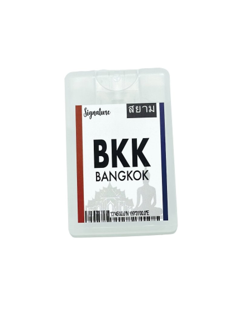 Perfume Hand Care Spray (City edition) - Bangkok - Hand Soaps & Sanitzers - Plastic Transparent