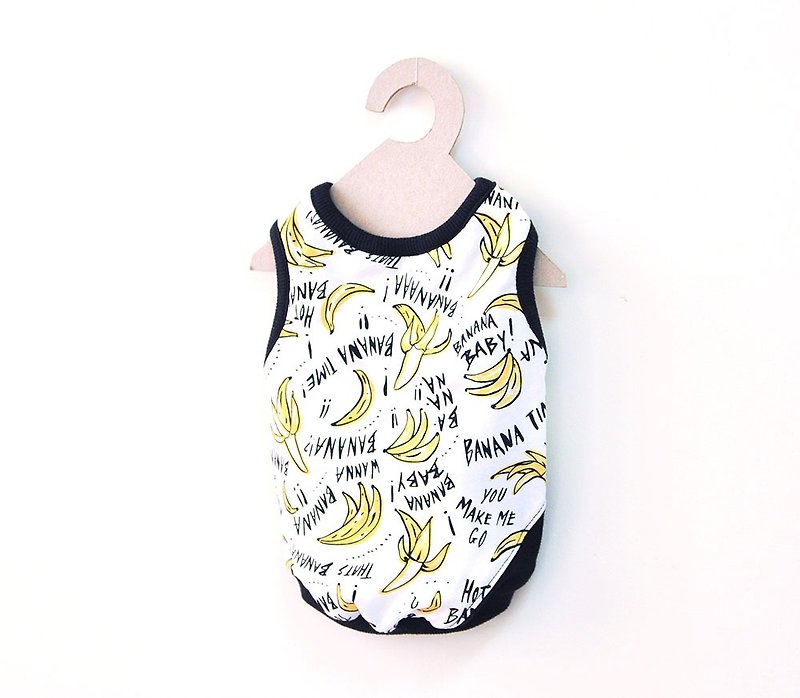 [Summer Banana] Banana Snack for For Dear Hairy Kids-Cats and Dogs Summer Hanging - Clothing & Accessories - Cotton & Hemp 