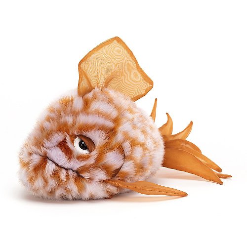 Jellycat Grumpy Fish Orange