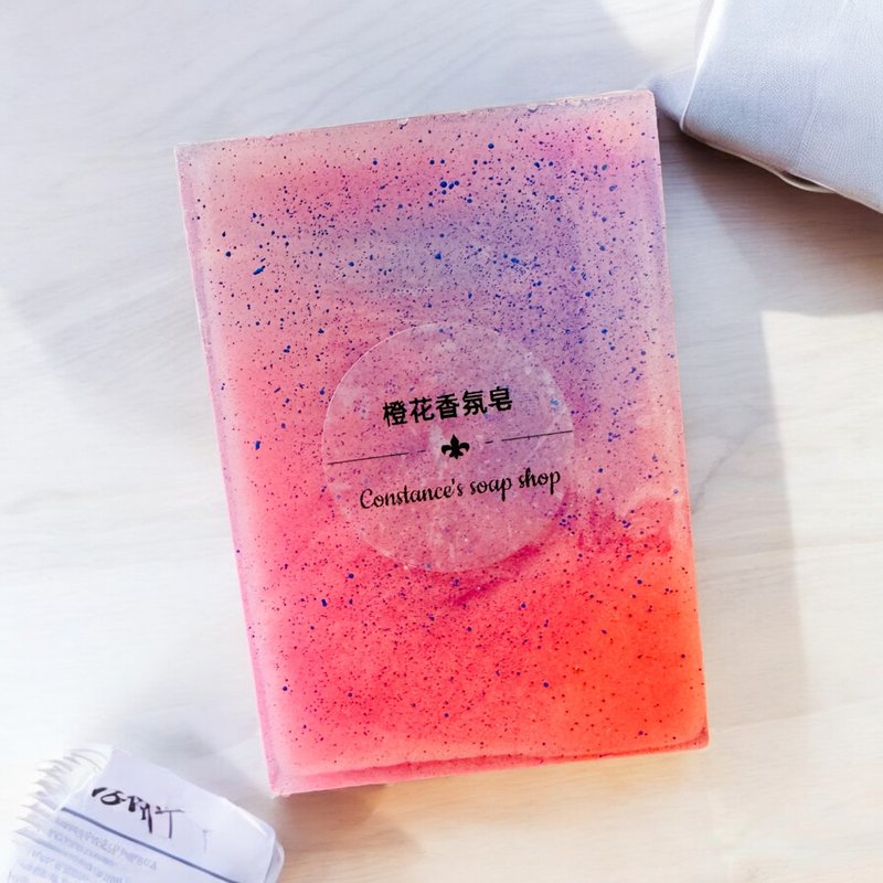 橙花城市香氛皂 - 肥皂/手工皂 - 其他材質 粉紅色