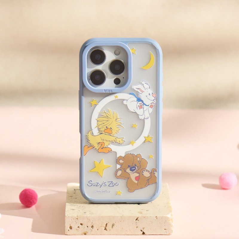 Suzy's Zoo星夜入夢極光霧透MagSafe iPhone手機殼 - 手機殼/手機套 - 塑膠 多色
