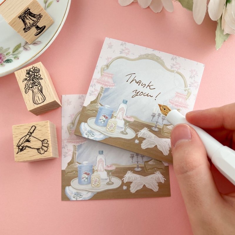 ドレッサーのメモ - 信封/信紙 - 紙 粉紅色