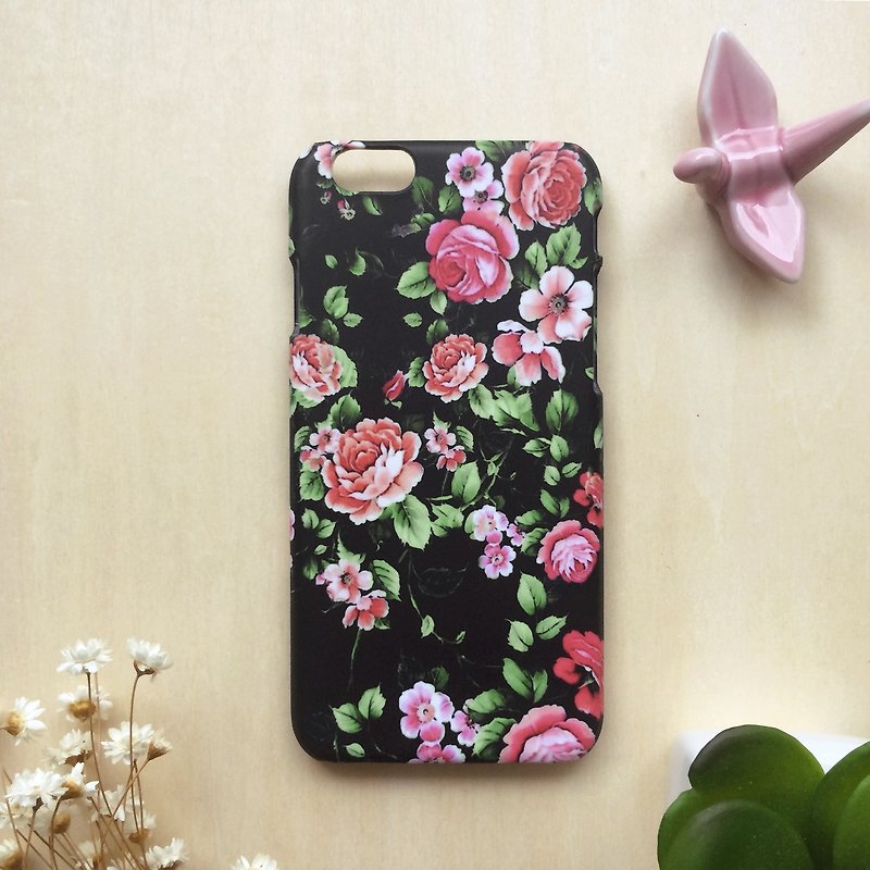 Peony. Matte Case (iPhone, HTC, Samsung, Sony) - Phone Cases - Plastic Red