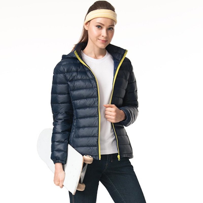 Lightweight warm down jacket - Women's Casual & Functional Jackets - Polyester Blue
