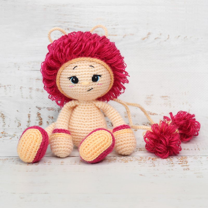 FREE Crochet pattern Doll Sweet Cake, PDF DIY tutorial, READ THE DESCRIPTION! - 手工藝教學/工具書 - 其他材質 